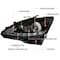 Spec-D Tuning 06-09 Lexus Is250 Projector Headlights-, 2LHP-IS25006JM-SQ-TM 2LHP-IS25006JM-SQ-TM - alternate 4